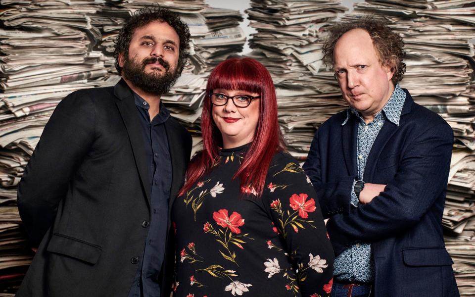 The News Quiz: Nish Kumar, Angela Barnes and Andy Zaltzman - Joel Anderson