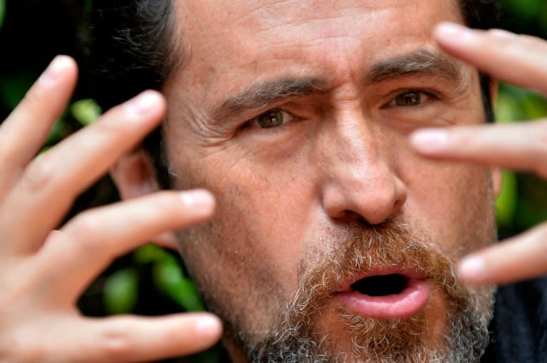 Mexican actor Demian Bichir listed his country's ills in an interview with AFP, from corruption to a disappointing economy and the visit of US "clown" Donald Trump