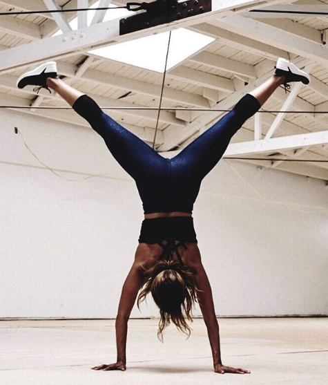 Try a handstand.
