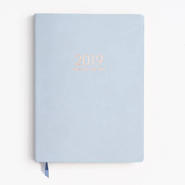 Dove Grey Large Planner