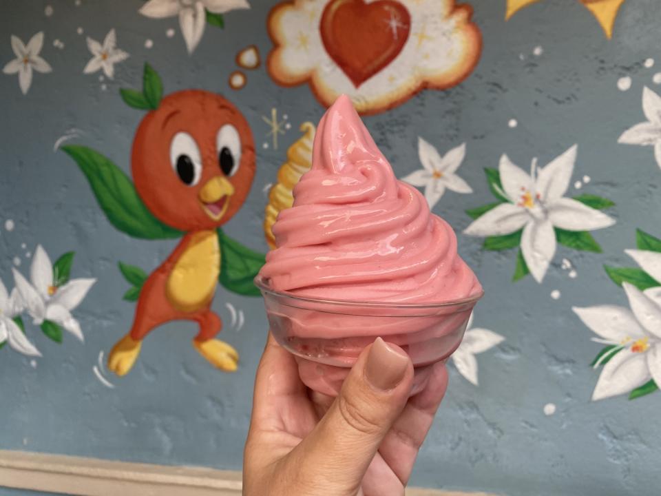 Strawberry Dole Whip (Courtesy Terri Peters)