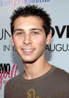 Justin Berfield at the Hollywood premiere of Lions Gate Films' Undiscovered