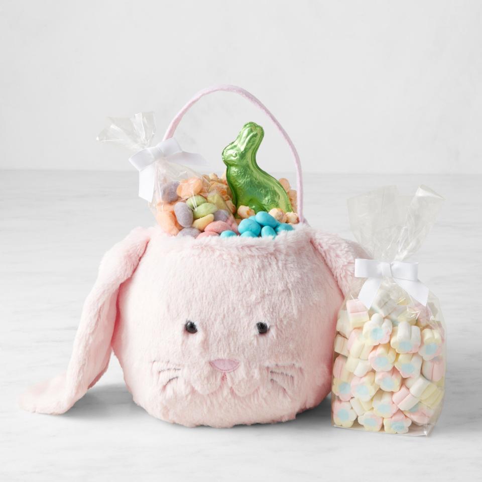 10) Williams Sonoma x Pottery Barn Kids Fur Bunny Easter Bucket