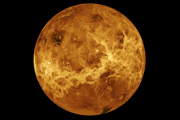 Science-fiction writers once predicted that Venus might look like Earth underneath its thick layer of clouds; in reality, the planet is baked dry by a runaway greenhouse effect.
