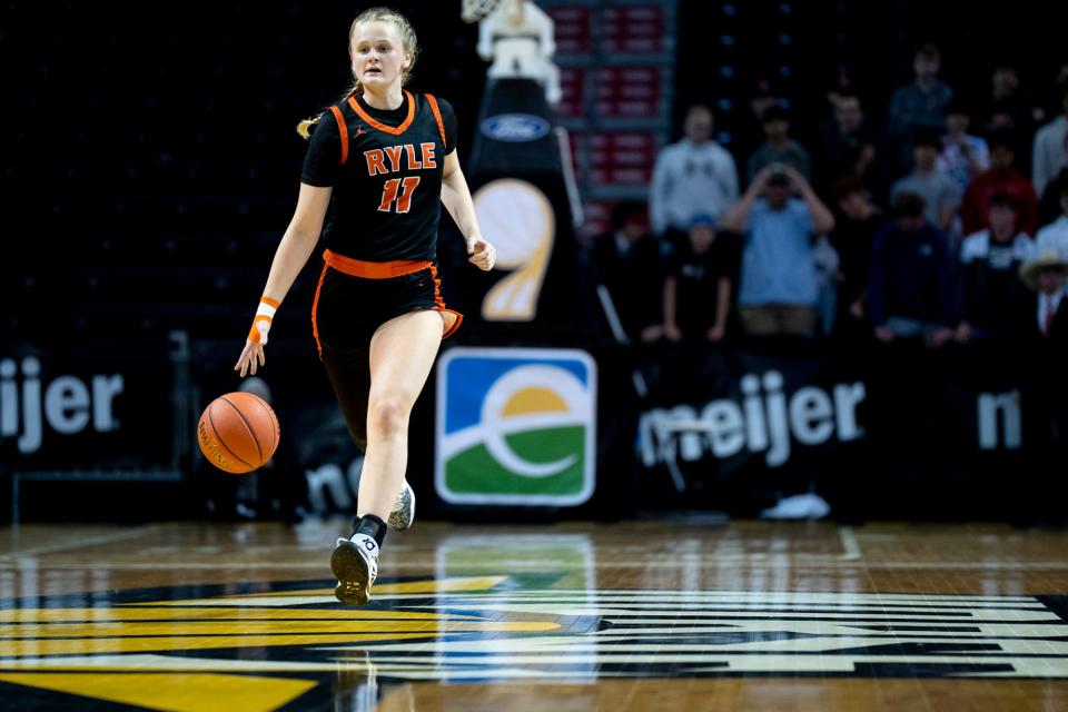 Ryle senior and University of Cincinnati commit Abby Holtman ends her high school career as the greatest three-point shooter in school history.