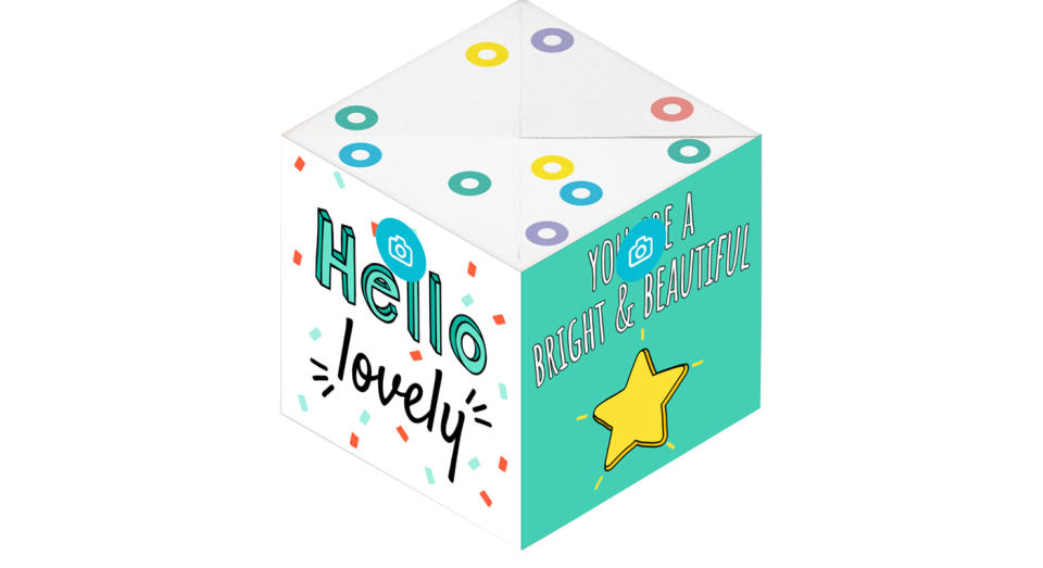 Personalised Exploding Confetti Card