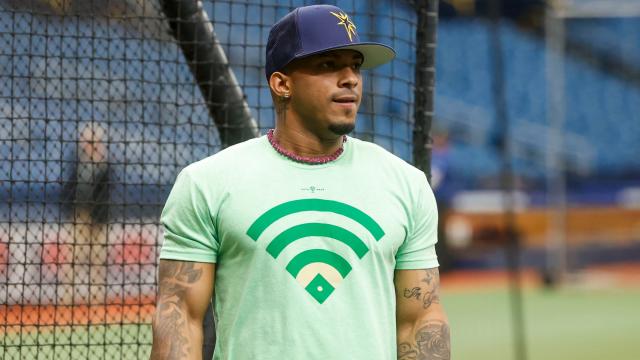 Wander Franco explains the reasons behind his MLB logo tattoo #basebal
