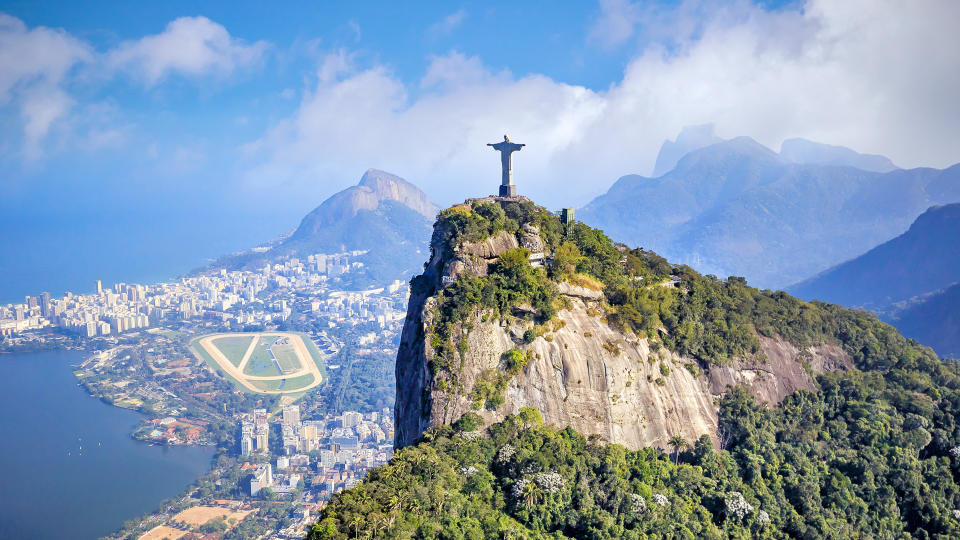 Christ the Redeemer in Rio de Janeiro Brazil