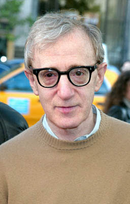 Woody Allen at the New York premiere of Dreamworks' Hollywood Ending