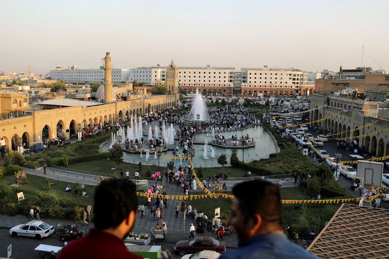 FILE PHOTO: A general view of the old city of Erbil