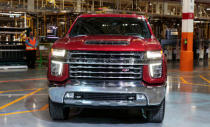 General Motors Co. introduces the Chevrolet 2020 Silverado HD pickup truck at the GM Flint Assembly Plant in Flint, Michigan, U.S. February 5, 2019. REUTERS/Rebecca Cook