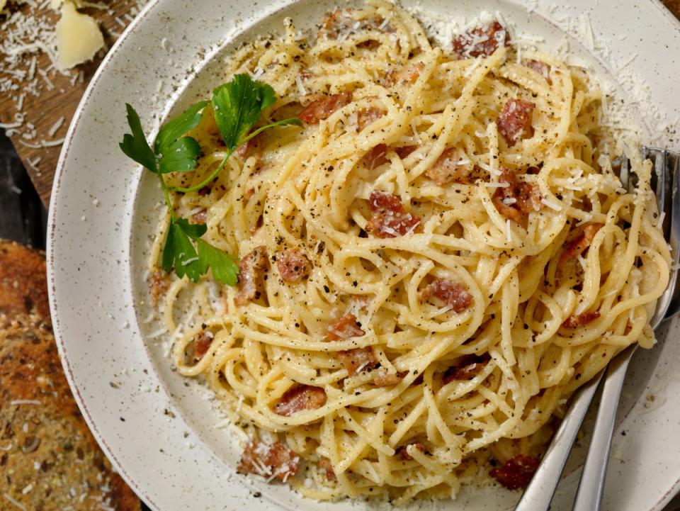 Bella Italia’s carbonara costs £14.50 at its London branches (iStock)