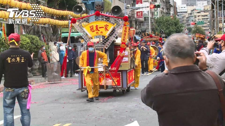 今年青山王祭於24日展開。（圖／TVBS）