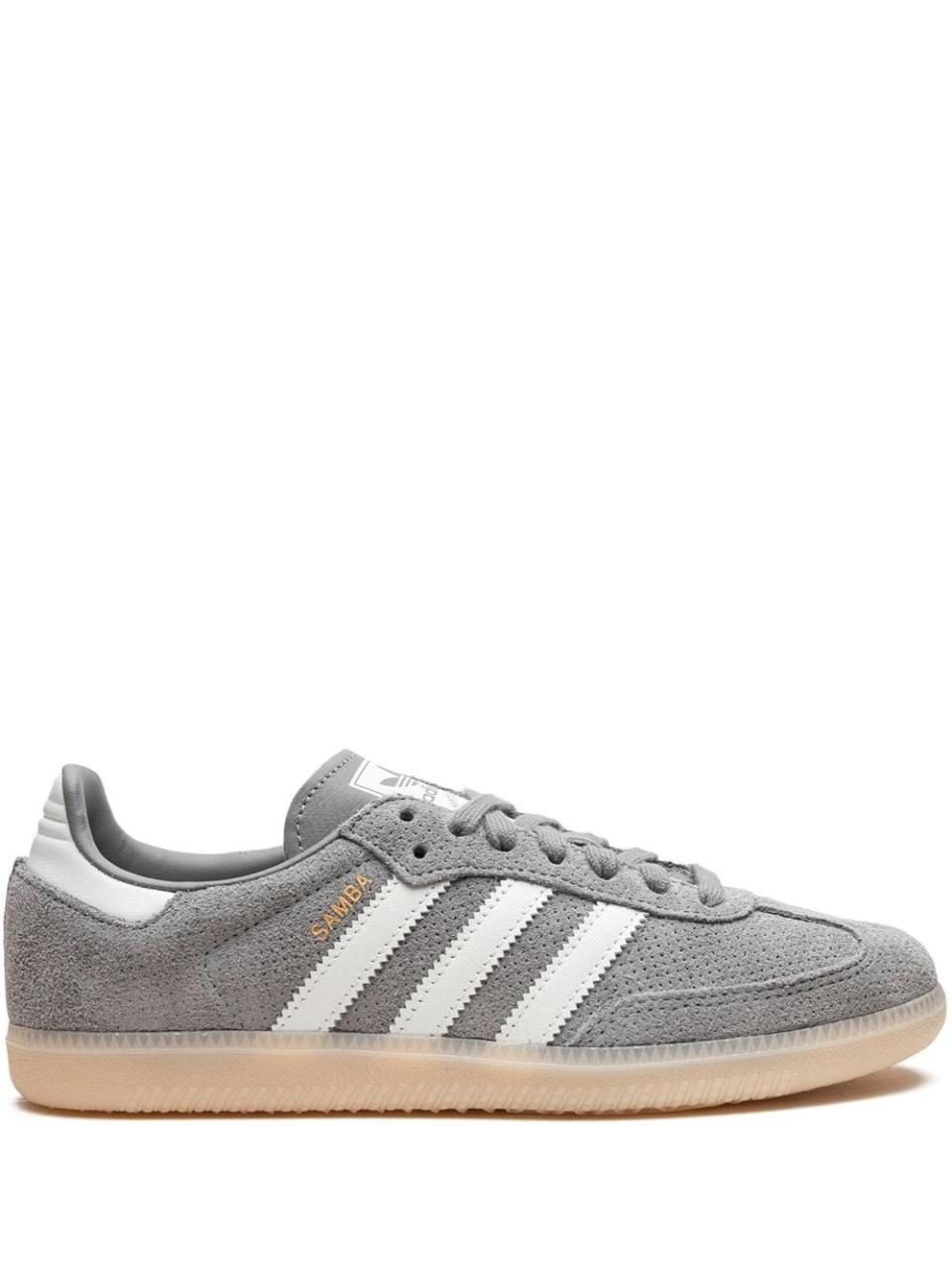 <p><a href="https://go.redirectingat.com?id=74968X1596630&url=https%3A%2F%2Fwww.farfetch.com%2Fshopping%2Fmen%2Fadidas-samba-og-grey-bliss-orange-sneakers-item-20270862.aspx&sref=https%3A%2F%2Fwww.harpersbazaar.com%2Fcelebrity%2Flatest%2Fa60369561%2Fjennifer-lawrence-transitional-spring-outfit-shop%2F" rel="nofollow noopener" target="_blank" data-ylk="slk:Shop Now;elm:context_link;itc:0;sec:content-canvas" class="link ">Shop Now</a></p><p>adidas Samba OG "Grey Bliss Orange" sneakers</p><p>farfetch.com</p><p>$222.00</p>