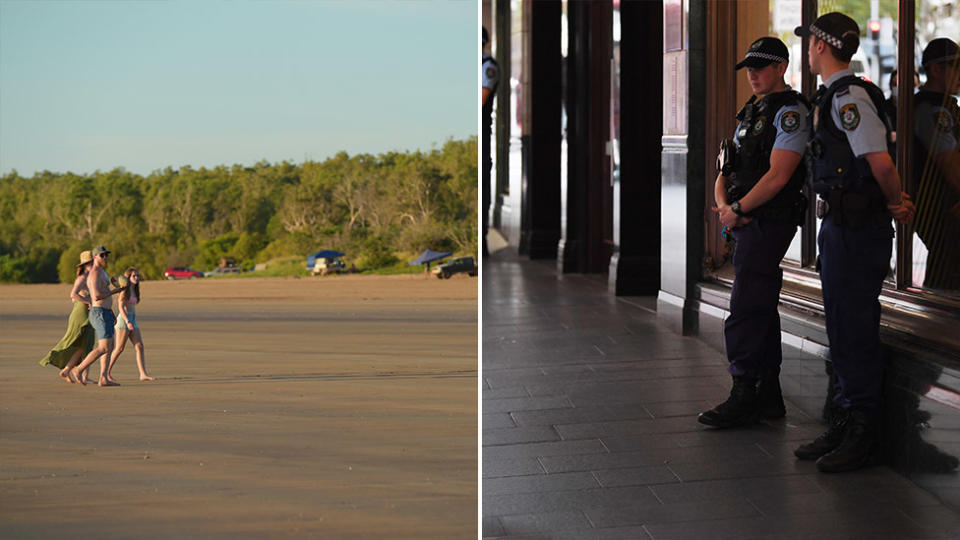 A man broke out of quarantine in the Northern Territory to go do his tax, according to police. Source: AAP