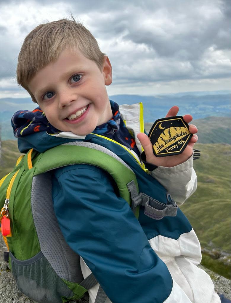 The young mountaineer said he is feeling prepared ahead of his base camp climb (Basia McMillian/PA)