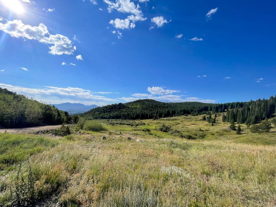 The Caribou ghost town near Nederland, Colorado.