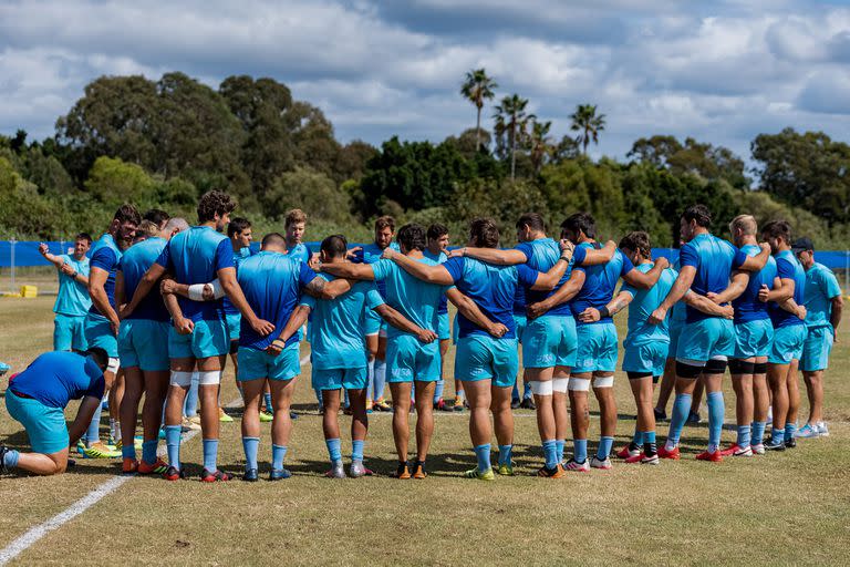 El plantel de los Pumas y una mala experiencia en el último Rugby Championship