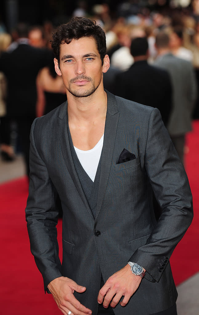 The Expendables UK Premiere 2010 David Gandy