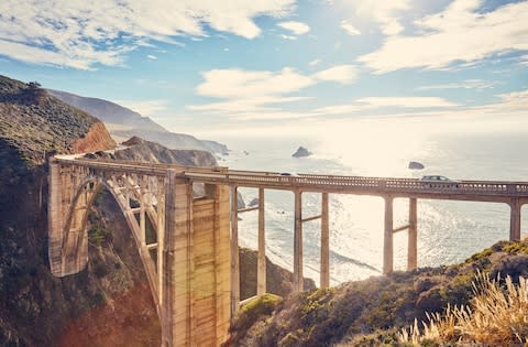 Highway 1 is one of the world's iconic road trips - Credit: GETTY