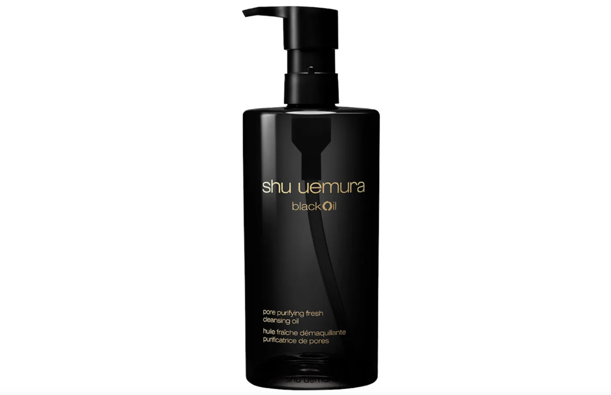 Shu Uemura releases a new BlackOil Pore Purifying Fresh Cleansing Oil. (PHOTO: Shu Uemura)