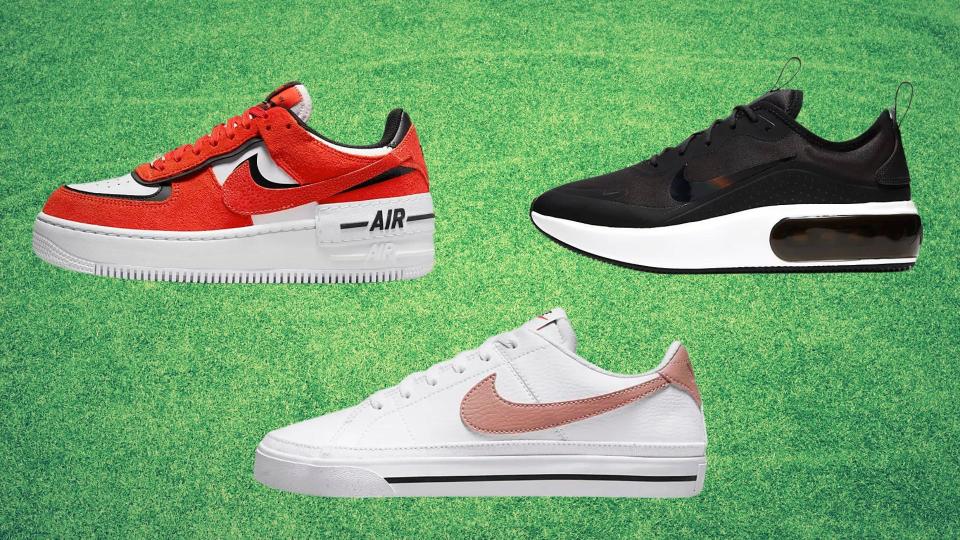 Air Force 1, Air Max and Nike Court Legacy shoes