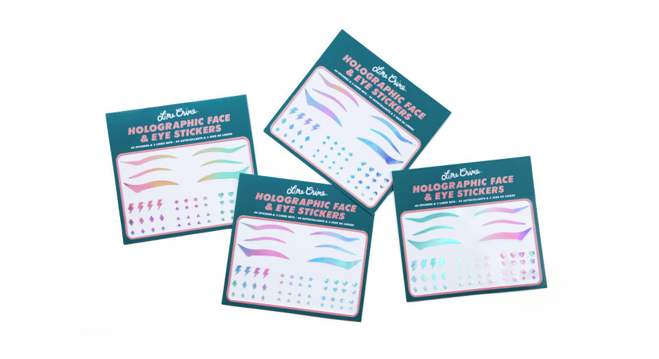 Lime Crime Holographic Face & Eye Stickers - Credit: Courtesy