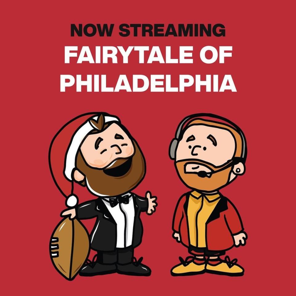 Travis and Jason Kelce sang "Fairytale of Philadelphia" on the album.