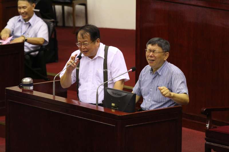 20180524-台北市議會總質詢，台北市市場處處長許玄謀發言。（陳韡誌攝）