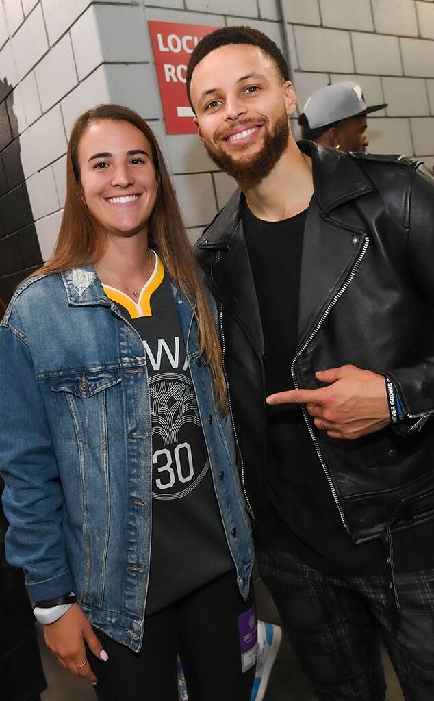 Sabrina Ionescu, Steph Curry