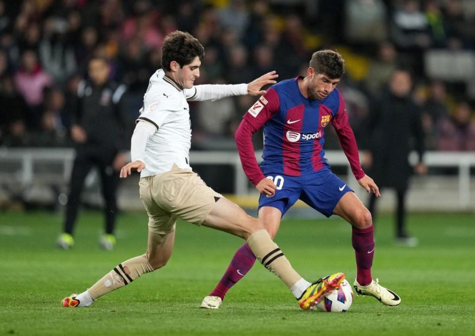 Sergi Roberto would like to move to the Premier League. (Photo by Alex Caparros/Getty Images)