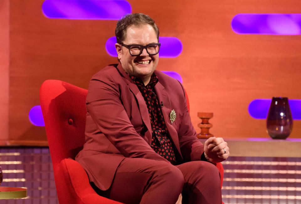 Alan Carr is sharing his story. (PA)