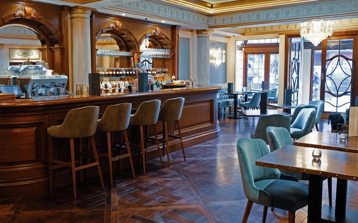 Jason Atherton's art nouveau cafe-bar at London's Victoria Palace Theatre