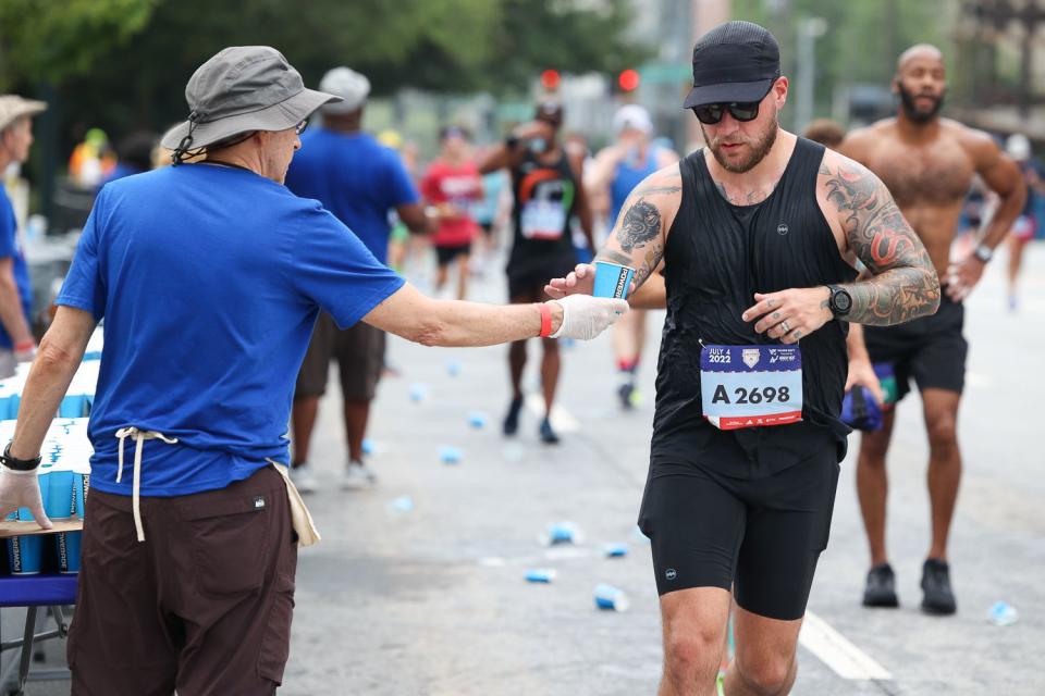 Here are some more photos from the 2022 Peachtree Road Race.