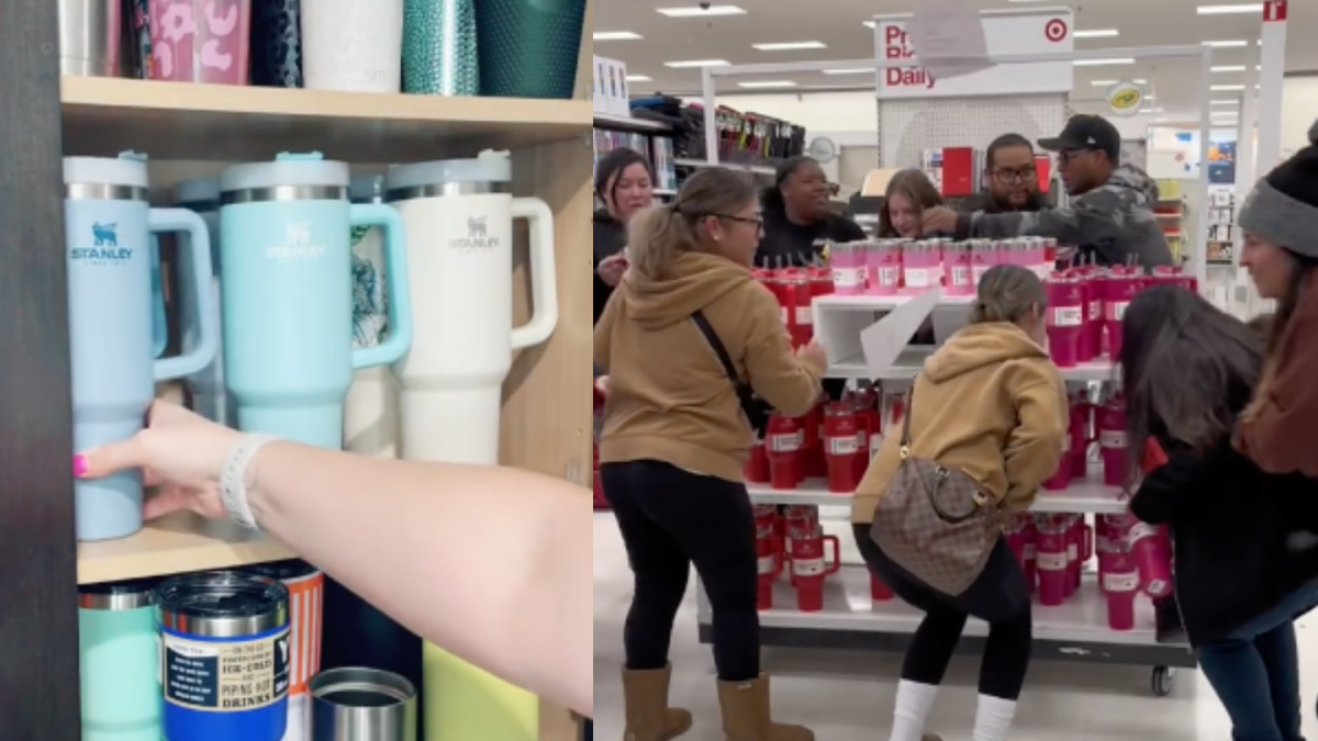 Latest Stanley cup release flying off shelves in Target stores across  country: video