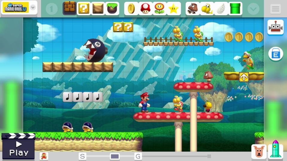 Super Mario Maker Course Maker