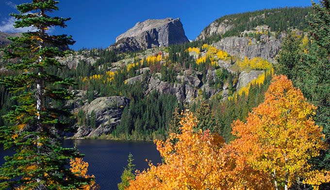 Bear Lake in Autumn in Rocky Mountain National Park