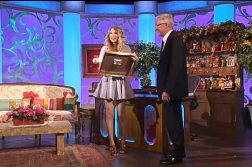 Taylor Swift, then 19, appearing on the Paul O'Grady show in 2009