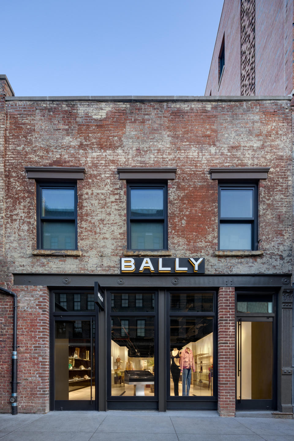 The Bally store in New York’s Meatpacking District.