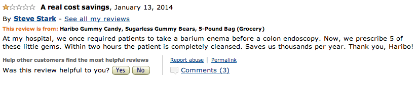 amazon haribo gummy bear review