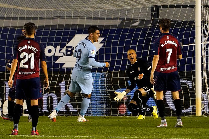 La Liga Santander - Osasuna v Atletico Madrid