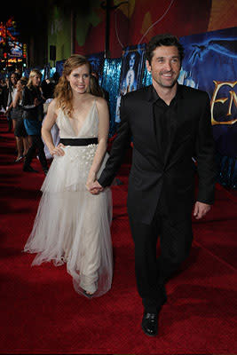 Amy Adams and Patrick Dempsey at the Los Angeles premiere of Walt Disney Pictures' Enchanted