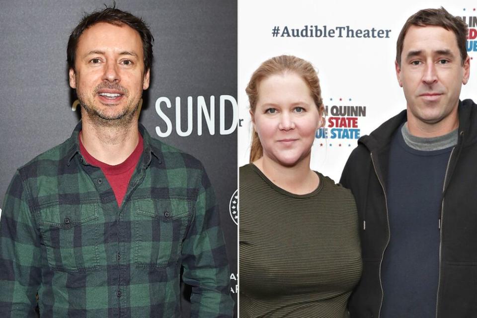 Kyle Dunnigan, Amy Schumer and Chris Fischer | Matt Winkelmeyer/Getty; Cindy Ord/Getty