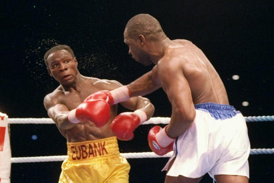 Chris Eubank and Nigel Benn shared a fascinating rivalry in the 1990s (Getty Images)