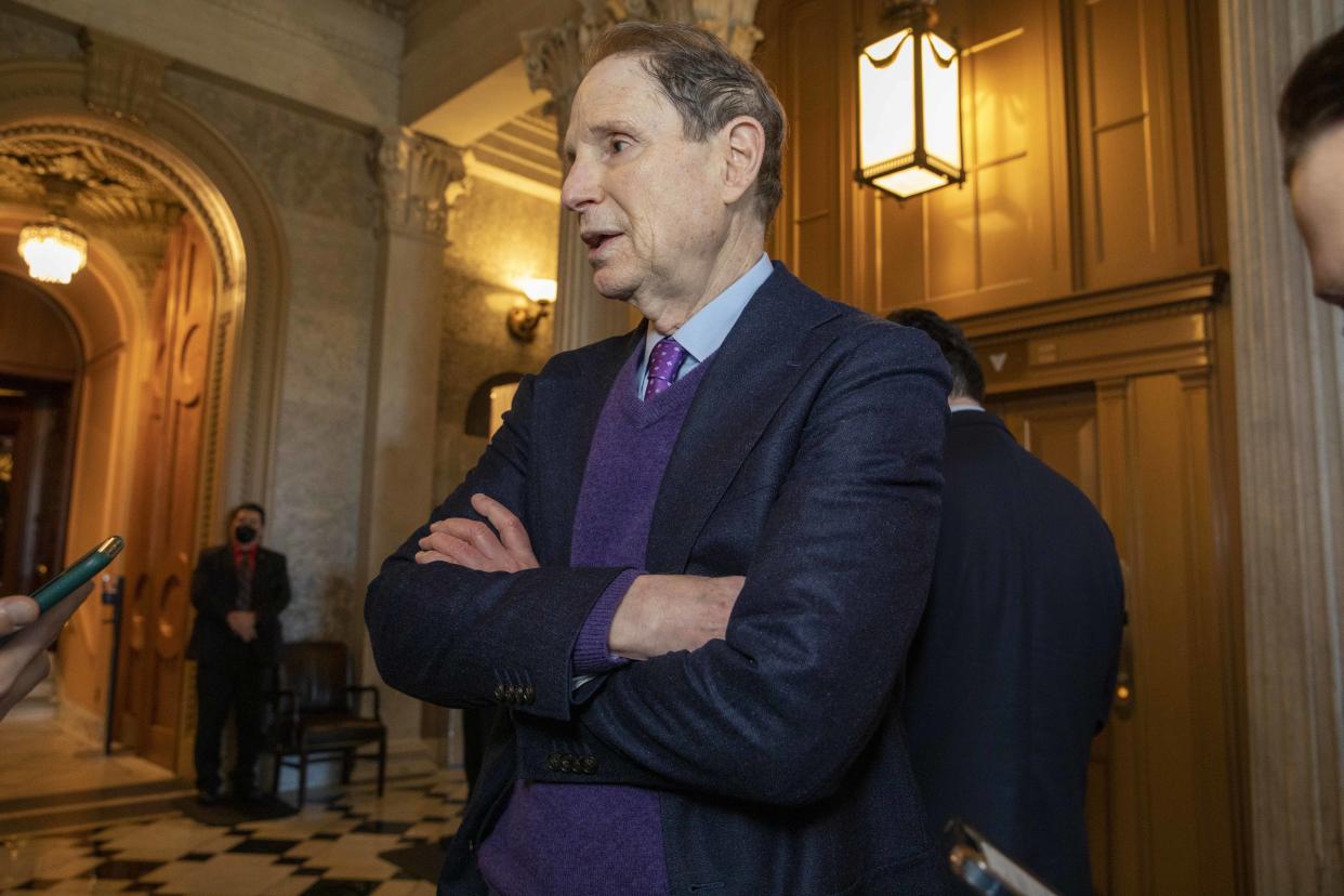 WASHINGTON, D.C. - Sen.  Ron Wyden, D-Oregon, one of the biggest Senate proponents of the deal.  (Amanda Andrade-Rhoades/For The Washington Post via Getty Images)