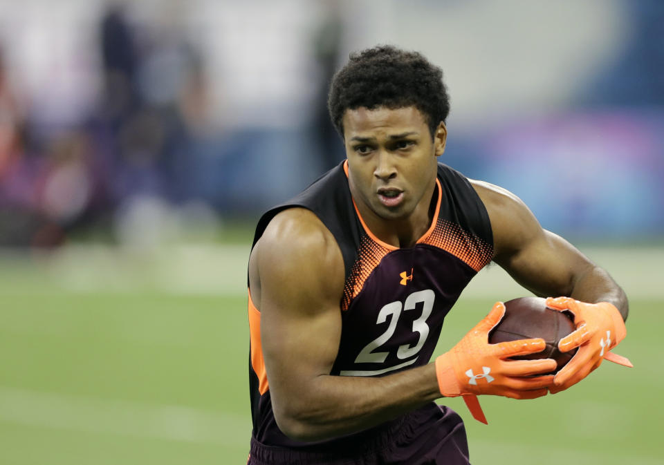 Notre Dame defensive back Julian Love might have been a draft steal for the Giants. (AP Photo)