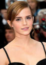 Cannes Film Festival 2013: Emma Watson opted for a minimal make-up look.