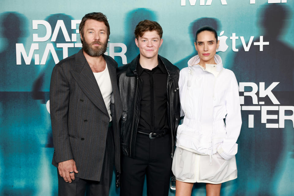 Joel Edgerton, Oakes Fegley and Jennifer Connelly