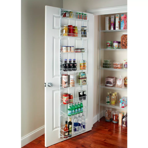 ClosetMaid 8-Tier Over-the-Door Adjustable Wire Rack