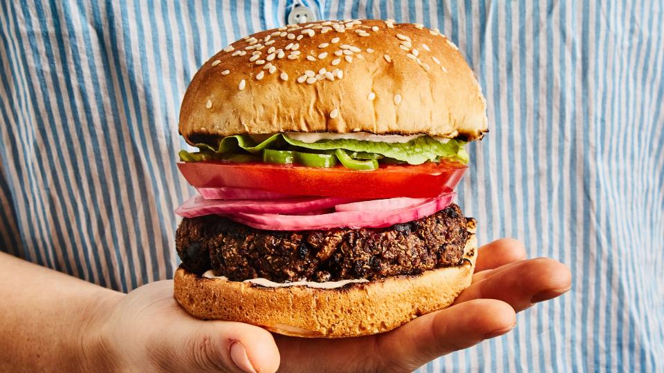 Easiest-Ever Grilled Veggie Burgers